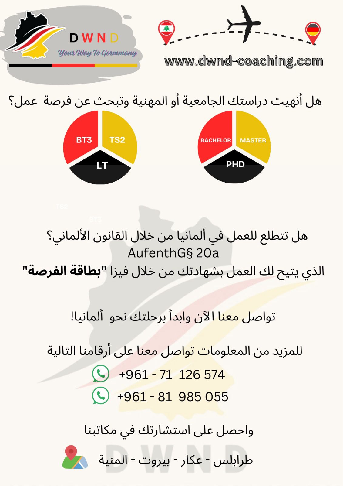 هل أنت مهتم بالفرص المهنية في ألمانيا؟